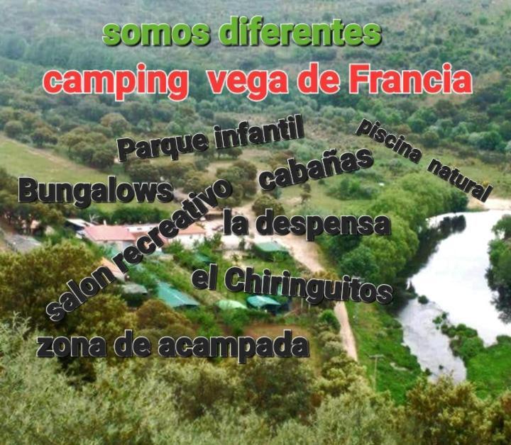Bungalows, Camping Vega de Francia Sotoserrano Exterior foto